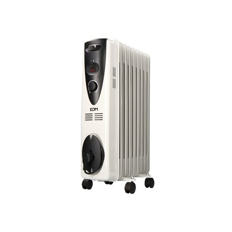 Radiateur à Huile (9 modules) EDM Blanc 2000 W 159,99 €