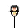 Lumière solaire Lumineo 898216 Effet flamme Torche Noir Fer 63 cm 58,99 €