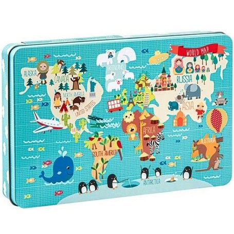 Puzzle Enfant Apli Mapamundi 24 Pièces (24 Pièces) 34,99 €