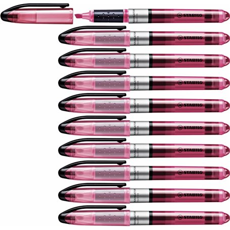 Marqueur fluorescent Stabilo Navigator Rose 10 Unités 29,99 €