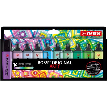 Ensemble de Marqueurs Fluorescents Stabilo Boss Original Arty 10 Pièces  24,99 €