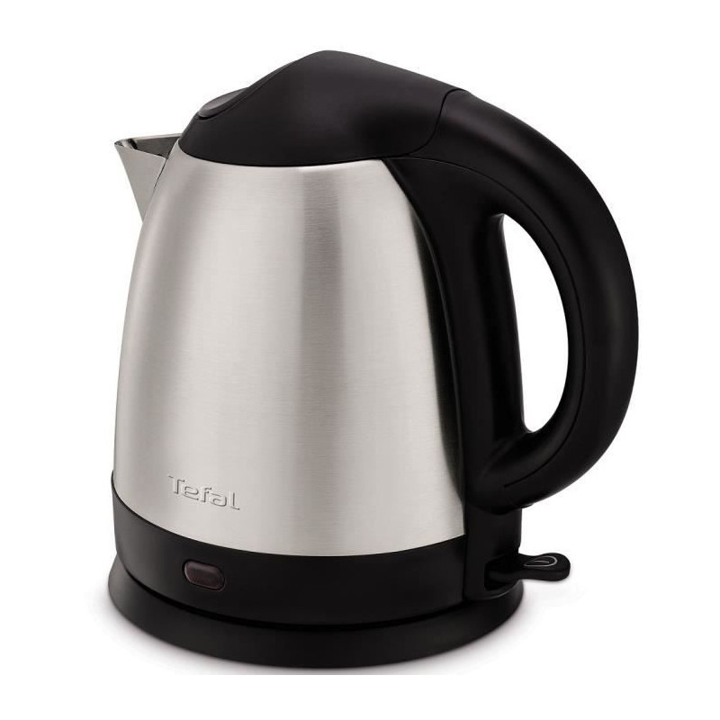 Tefal KI431D10 bouilloire 1,2 L 1800 W Noir, Acier inoxydable