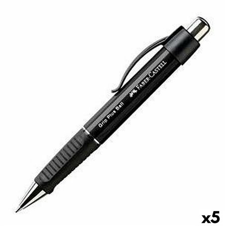 Crayon Faber-Castell Grip Plus Ball M Noir 5 Unités 41,99 €