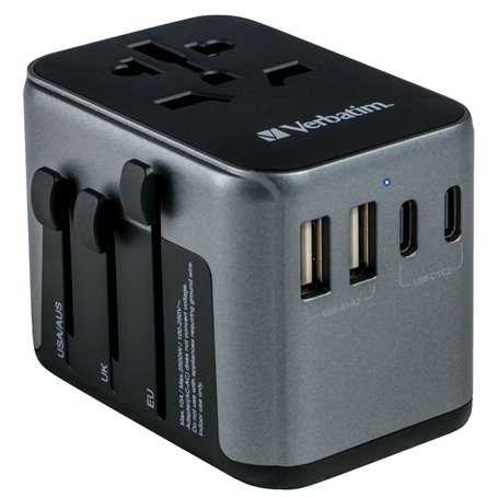 Adaptateur Prise Universelle de Voyage Verbatim UTA-04 55,99 €