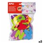 Lettres Apli Multicouleur 5 cm Feuille de Mousse (5 Unités) 28,99 €