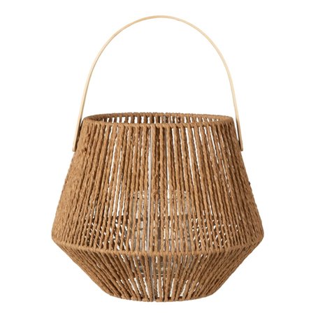 Lanterne 33 x 33 x 27 cm Bougeoir Naturel Fibre naturelle 102,99 €