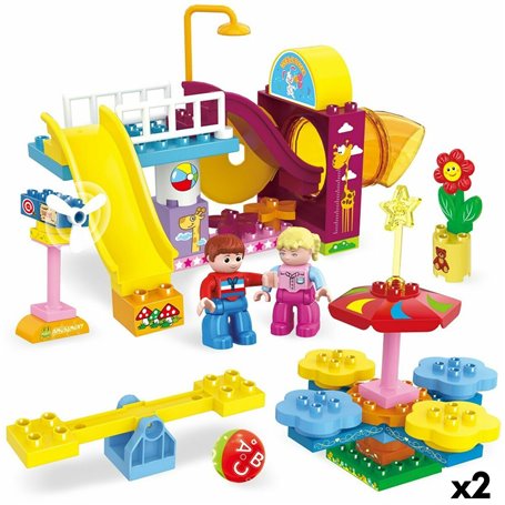 Set de construction Colorbaby Playground 50 Pièces (2 Unités) 95,99 €