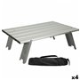 Table Piable Aktive Argenté Aluminium 40 x 13 x 28,5 cm (4 Unités) 73,99 €