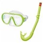 Masque de Plongée avec Tube Intex Adventurer Vert (6 Unités) 79,99 €
