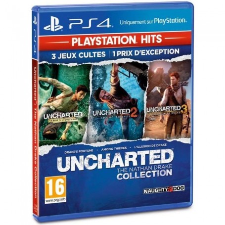 Sony Interactive Entertainment Uncharted : The Nathan Drake Collection - PLAYSTATION HITS Reissue PlayStation 4