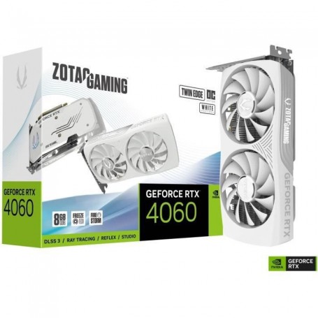 Carte Graphique Zotac GeForce RTX 4060 Twin Edge OC GeForce RTX 4060 8 GB GDDR6