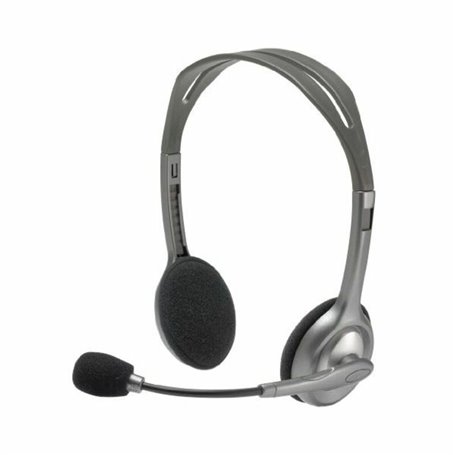 Casques avec Microphone Logitech H110 2 x Jack 1,4 m