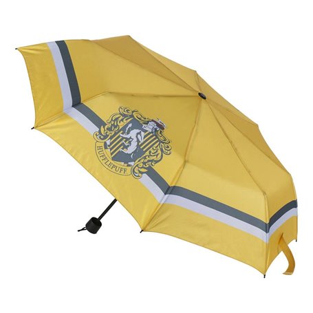 Parapluie pliable Harry Potter Hufflepuff Jaune 53 cm