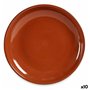 Assiette plate Viande Faïence 23 x 2 x 23 cm (10 Unités)