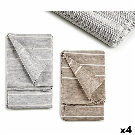 Foulard multi-usages Rayures 225 x 0,4 x 250 cm (4 Unités)