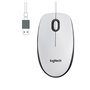 Souris avec Câble et Capteur Optique Logitech M100 Blanc 1000 dpi