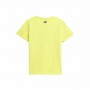 T-shirt à manches courtes enfant 4F JTSM012  Jaune