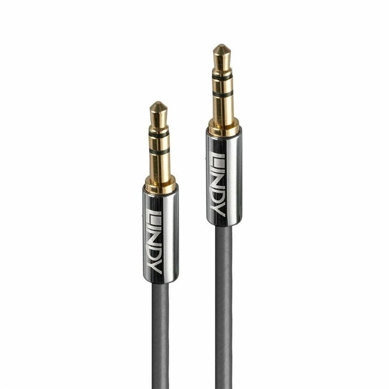 Lindy 35321 câble audio 1 m 3,5mm Anthracite