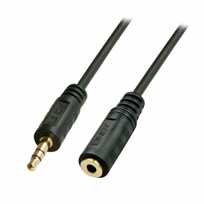 Lindy 35652 câble audio 2 m 3,5mm Noir