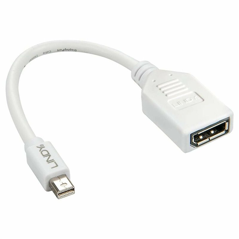 Lindy 41021 câble DisplayPort 0,15 m Mini DisplayPort Blanc