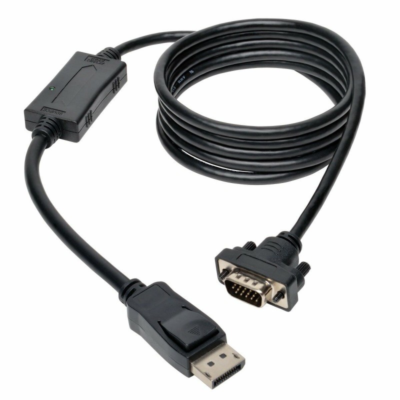 TriPP Lite P581-006-VGA-V2 câble vidéo et adaptateur 1,8 m DisplayPort Noir