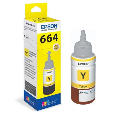 Bouteille d'encre Epson Ecotank T6644 - 70ml Jaune 18,99 €