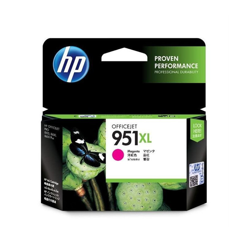 HP 951XL cartouche d'encre magenta grande capacité authentique