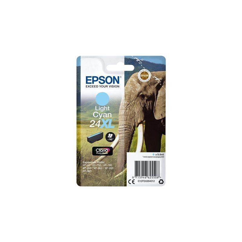Epson Elephant Cartouche Eléphant - Encre Claria Photo HD Cc (XL)