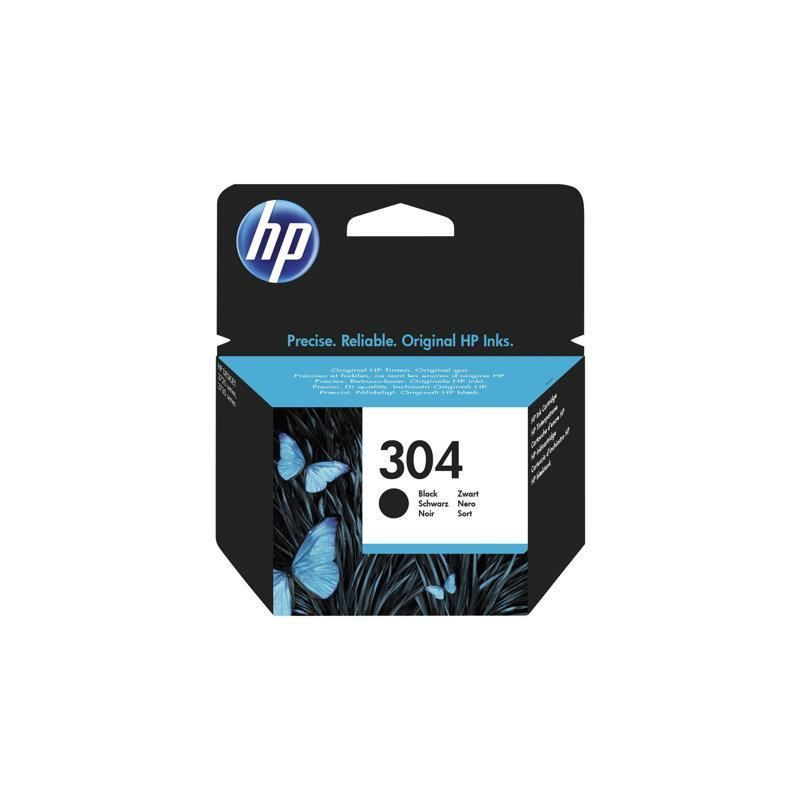 HP 304 Cartouche d'encre noire authentique