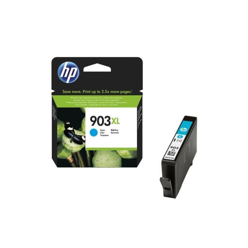 HP 903XL Cartouche d'encre cyan grande capacité authentique