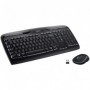 Logitech Wireless Combo MK330 clavier Souris incluse USB Azerty Français Noir