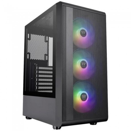 Boîtier ATX semi-tour THERMALTAKE S200 TG ARGB Noir