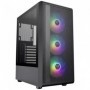 Boîtier ATX semi-tour THERMALTAKE S200 TG ARGB Noir