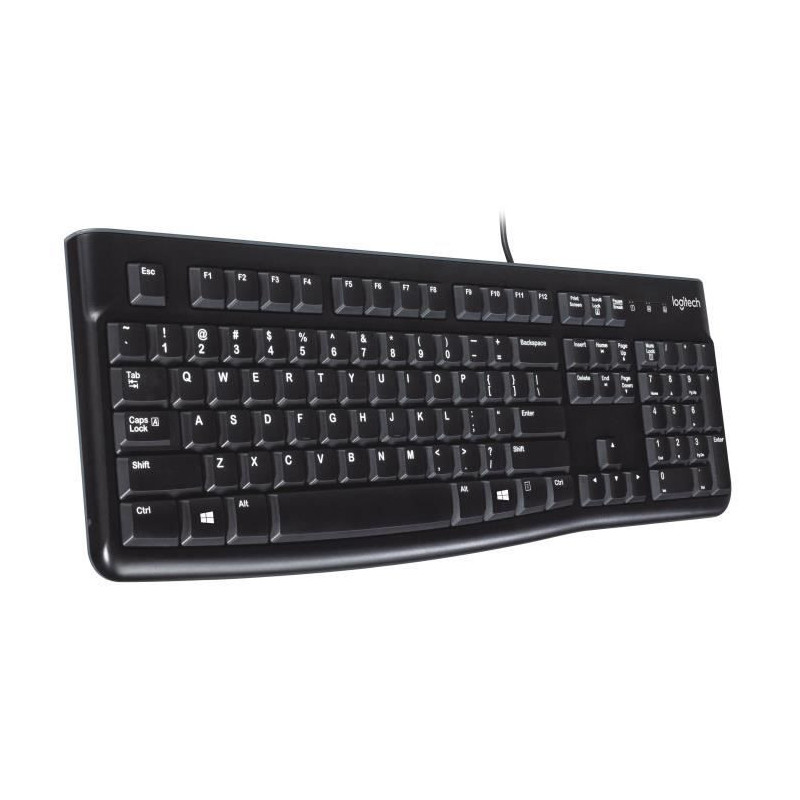 Image secondaire du Clavier Logitech K120 Noir Français AZERTY