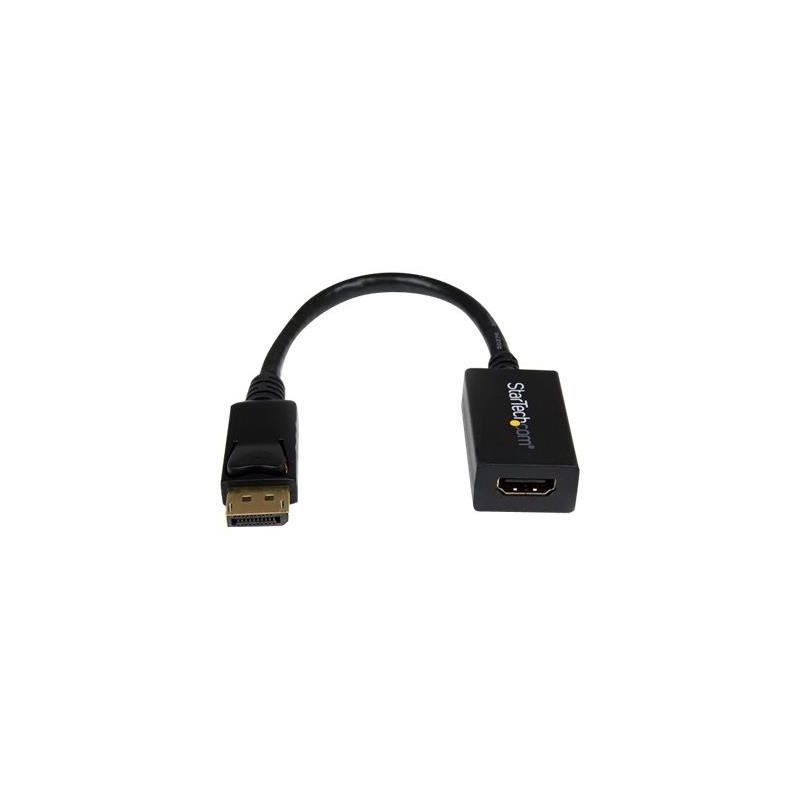 Image secondaire de Adaptateur DisplayPort vers HDMI Startech DP2HDMI2 Noir