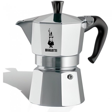 Cafetière Italienne Bialetti Moka Express Argenté Aluminium Métal 60 ml 1 Tasse