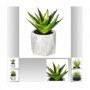 Plante décorative Atmosphera 7 x 14 cm Vert PVC
