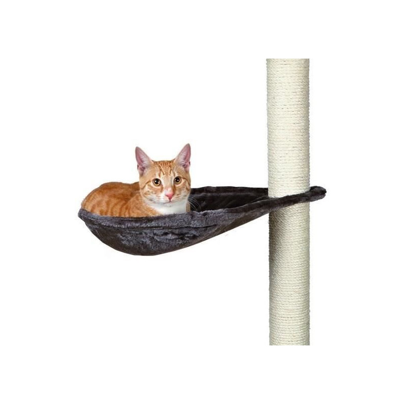 Hamac Suspendu pour Chats Trixie Hammock Gris Métal Ø 40 cm