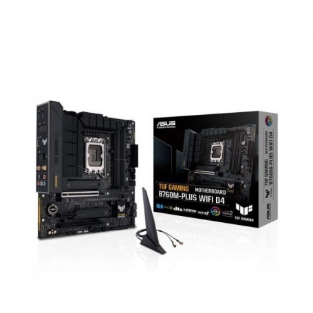 Asus TUF Gaming B760M-PLUS WIFI D4 Intel B760 LGA 1700 micro ATX