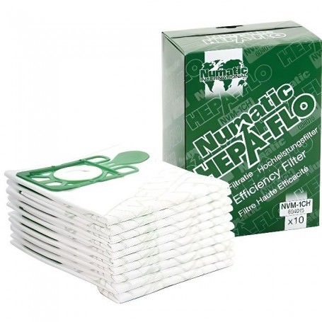 Sac de Rechange pour Aspirateur HEPA-flo Henry Hetty Harry Numatic NVM-1CH