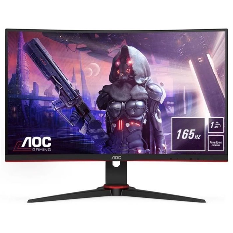 Image secondaire de Ecran PC Gamer incurvé - AOC C24G2AE/BK - 23.6 FHD - Dalle VA - 1ms -