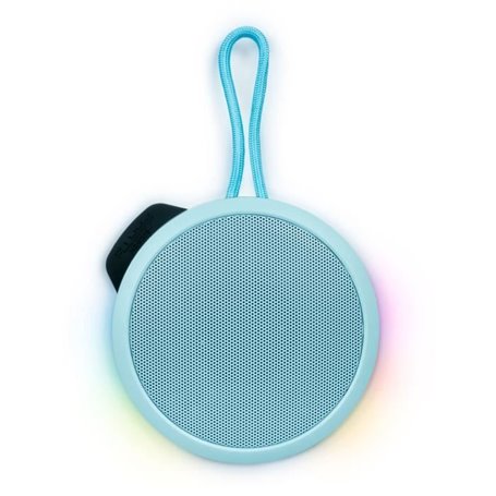 BIGBEN Party - Enceinte Bluetooth ronde avec dragonne et effets lumine