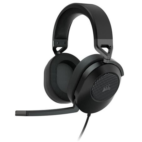 Casque gaming CORSAIR HS65 SURROUND - Carbone. son surround Dolby Audi