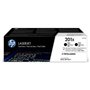 HP 201X Pack de 2 cartouches de toner noir LaserJet grande capacité au