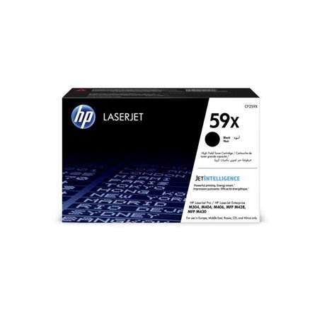 HP 59X Cartouche de toner noir LaserJet grande capacité authentique (C