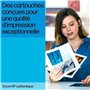 HP 912 Pack de 4 cartouches d'encre noire. cyan. jaune et magenta auth