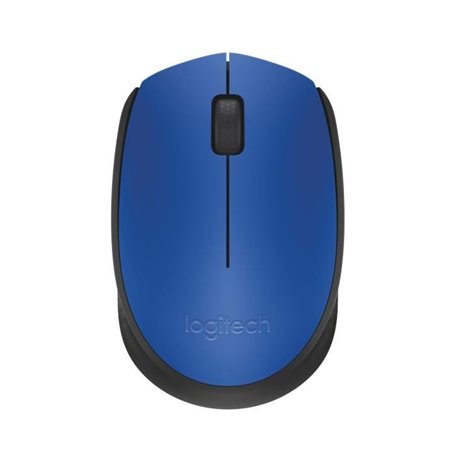 LOGITECH - Souris sans fil ambidextre M171 - Bleu