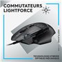 Logitech - G502 X Souris Gaming Filaire - LIGHTFORCE boutons primaires