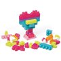 Mega Bloks - Sac Rose 60 blocs - First Builders  - Jouet de constructi