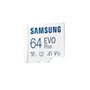 Carte Mémoire SAMSUNG 64Go MicroSD EVO PLUS
